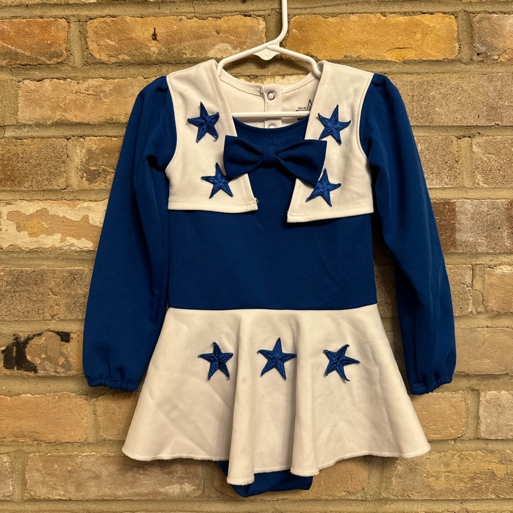 Dallas Cowboys Cheerleader Toddler Costume